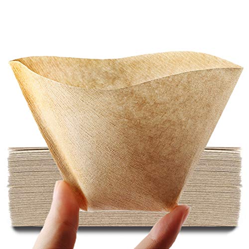 Coffee Filters Unbleached U Shape Fit for Pour Over Coffee Cup