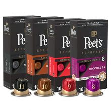 Nespresso Original Brewers, Crema Scura Peet's Coffee Espresso Capsules