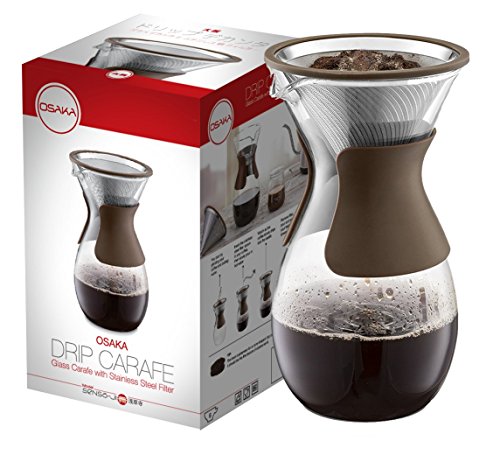 Osaka Pour Over Coffee Maker with Reusable Stainless Steel