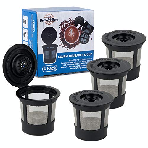 Brew Addicts Reusable K-Cups for Keurig 1.0 Brewers