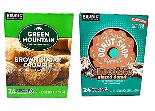 Green Mountain Coffee and The Original Donut Shop Coffee K Cups