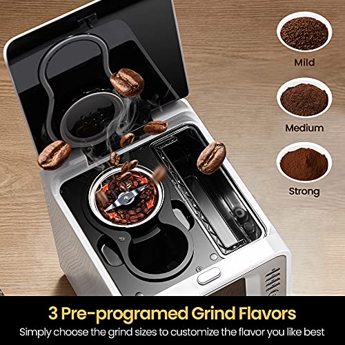 Hauswirt® 6-Cup Grind & Brew Coffee Maker