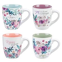 Christian Art Gifts Ceramic Coffee/Tea Mug Set for Women