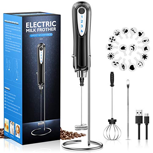 USB Rechargeable Coffee Milk Frother Handheld