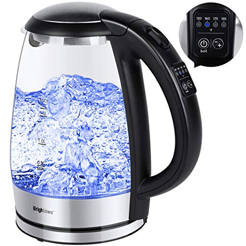 Electric Kettle Temperature Control Glass Hot Water Boiler
