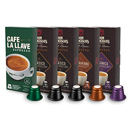 Espresso Capsules Variety Pack Compatible with Nespresso Original Brewers