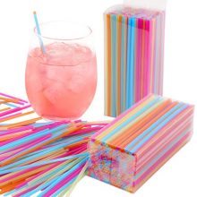 Coffee Stirrers Straws Neon Drink