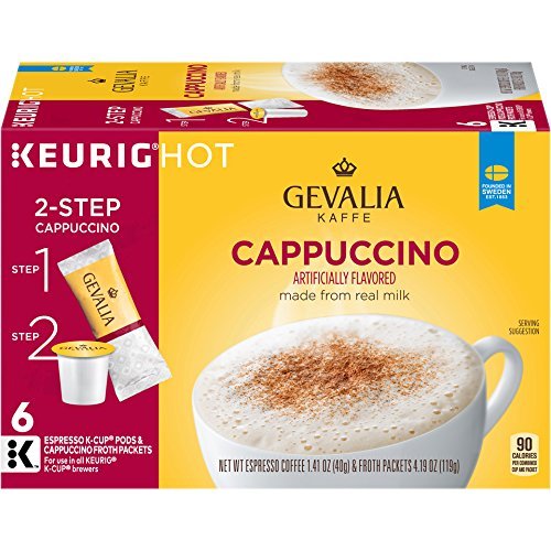 Gevalia K-Cup Pods with Froth Packet