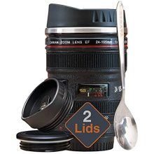 STRATA CUPS Camera Lens Coffee Mug -13.5oz