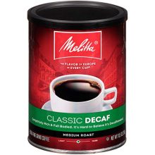 Melitta Classic Decaf Coffee, Medium Roast