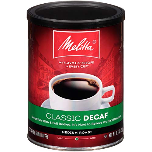 Melitta Classic Decaf Coffee, Medium Roast