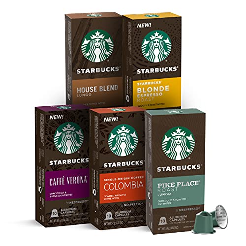 Starbucks by Nespresso Best Seller Variety Pack