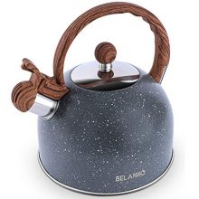 2.3 Quart / 2.5 Liter BELANKO Stainless Steel Tea Kettles