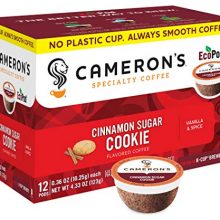 Flavored Cinnamon Sugar Coffee Single Serve Pods