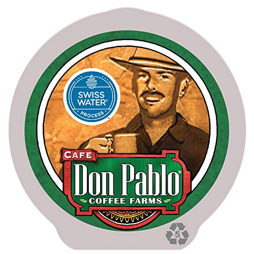 Pablo Colombian Decaf Single Serve Cups Medium-Dark Roast