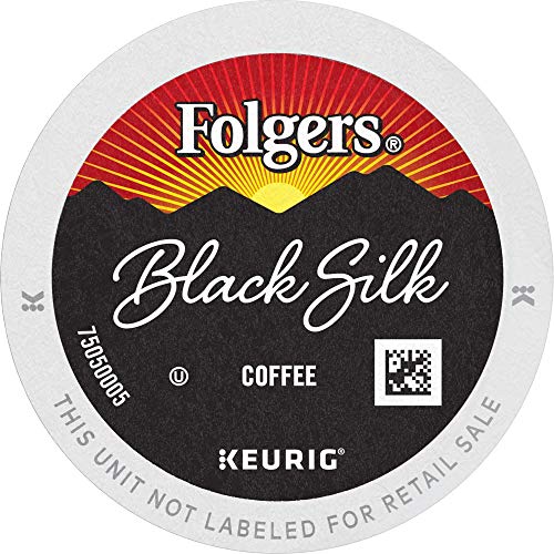 Keurig K-Cup Pods Folgers Black Silk Dark Roast