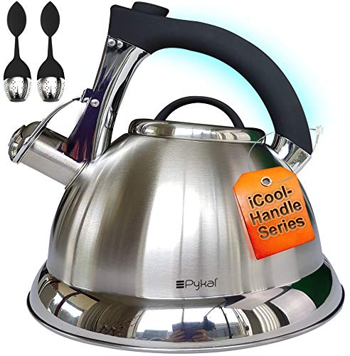Whistling Tea Kettle with iCool - Handle
