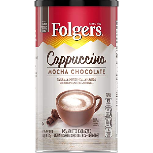 Folgers Cappuccino Mocha Chocolate Mix