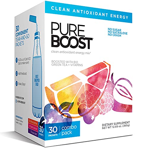 Pureboost Clean Energy Drink Mix + Immune System Support.