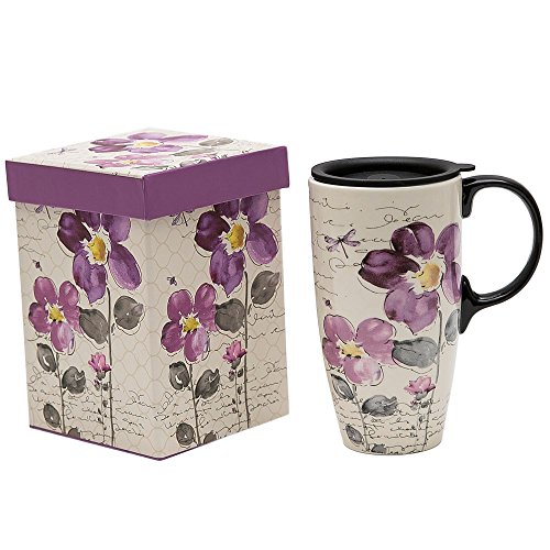 Coffee Cups Sealed Lid Ceramic Travel Mug