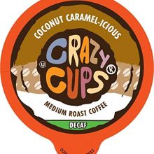 Single-Serve Coffee for Keurig K-Cups Makers Decaf Coconut Caramel Flavor