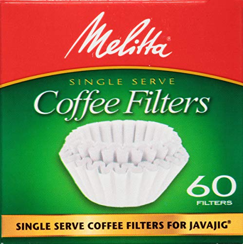 Melitta JavaJig Replacement Single-Serve Paper Coffee Filters