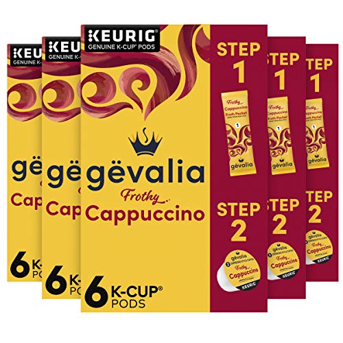 Gevalia Cappuccino K-Cup Coffee Pods