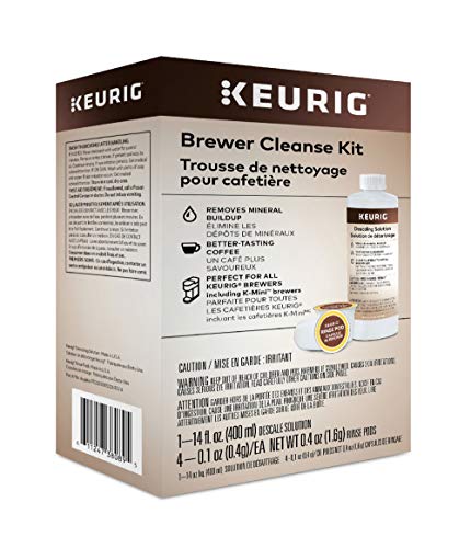 Keurig Brewer Cleanse Kit For Brewer Descaling and Maintenance