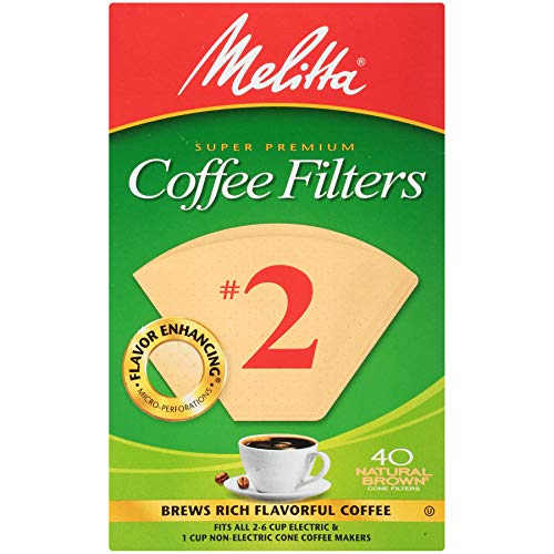 Melitta #2 Cone Coffee Filters