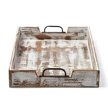 Home Decor Farmhouse Wooden Serving Tray