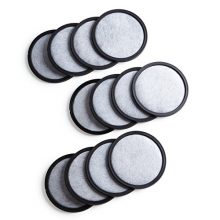 12-pack of Geesta Charcoal Water Filters compatible with all Mr. Coffee machines, ensuring clean and flavorful coffee.
