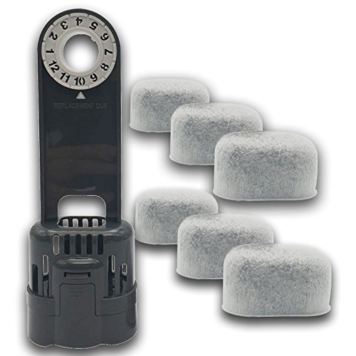 6-pack Replacement Charcoal Water filter Cartridges