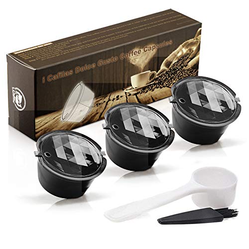 BRBHOM Refillable Dolce Gusto Coffee Capsules