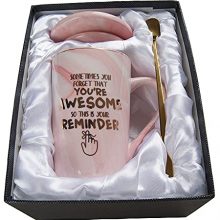 Secret Thank You Gifts Coffee Mug (pink, 13oz)