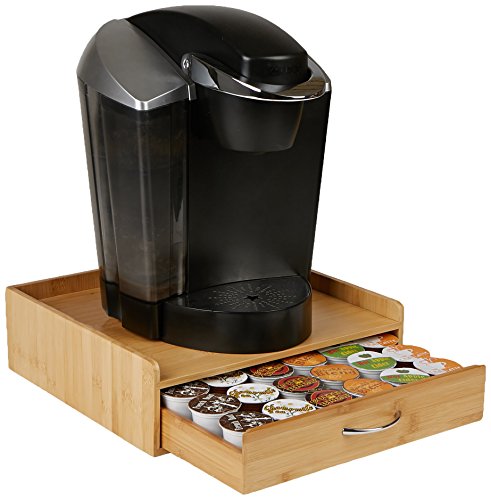 K-Cup Single Serve Coffee Pod Storage Drawer with Lip Panel