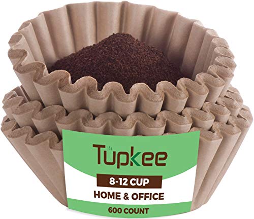 Tupkee Coffee Filters 8-12 Cups - 600 Count