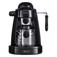 BELLA Personal Espresso Maker with Steam Wand