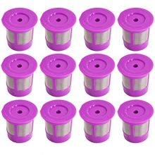 PUREUP 12 Pack Reusable K Cups Compatible with Keurig