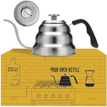 Barista Warrior Stainless Steel Pour Over Coffee & Tea Kettle