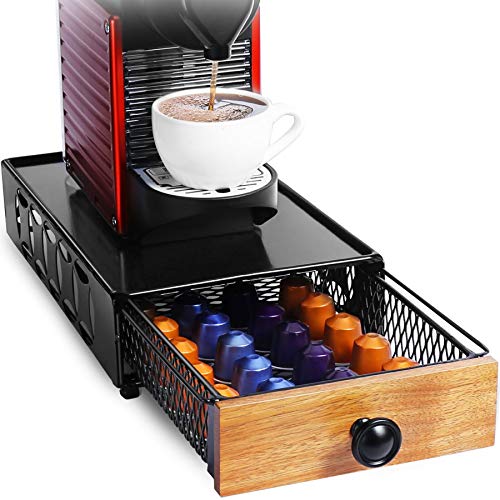 Coffee Pod Holder Storage Drawer for Nespresso