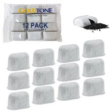 GOLDTONE 12 Pack Water Filters For CUISINART