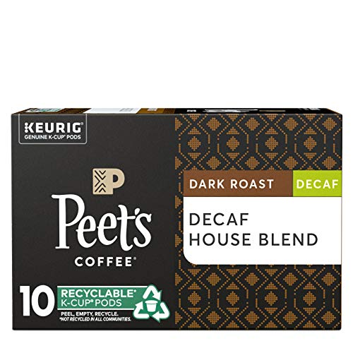 Peet’s Coffee Decaf House Blend K-Cup Coffee Pods