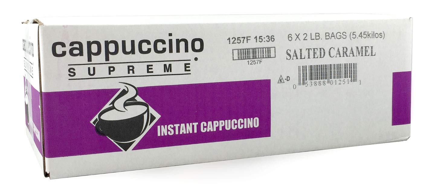 Cappuccino Supreme Salted Caramel Instant Cappuccino Mix