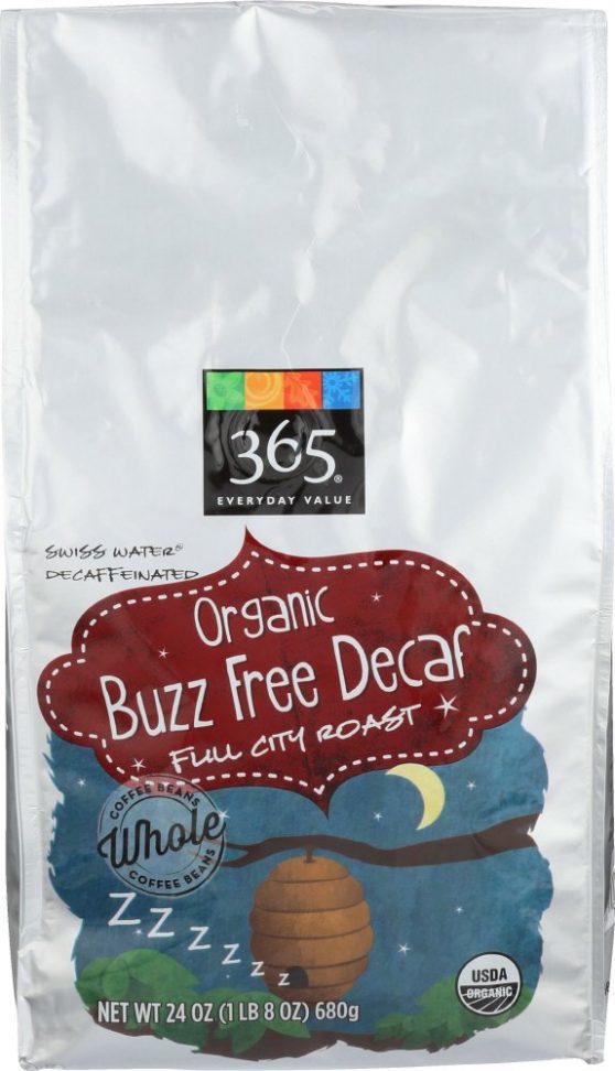 Coffee Buzz Free Decaf Whole Bean Organic