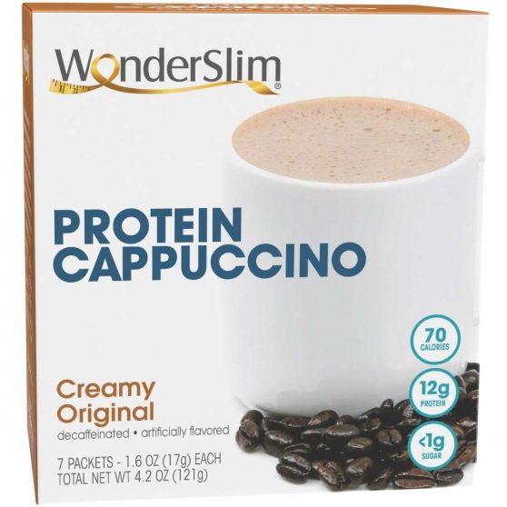 High Protein Cappuccino Low Sugar, Diabetic Friendly