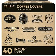 Keurig Single-Serve Coffee K-Cup Pods 40 Sampler