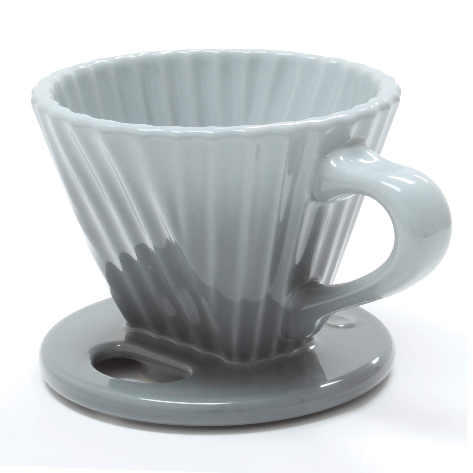 Chantal Lotus ceramic pour over coffee dripper