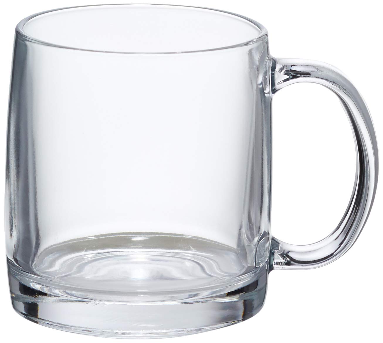 Amazon Basics Glass Coffee Mug