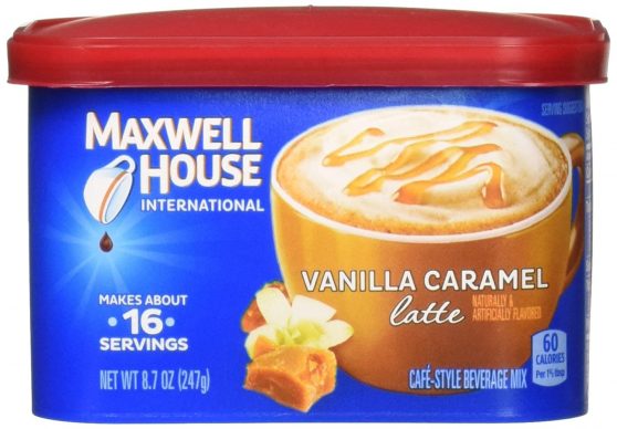 Maxwell House International Cafe Flavored Instant Coffee