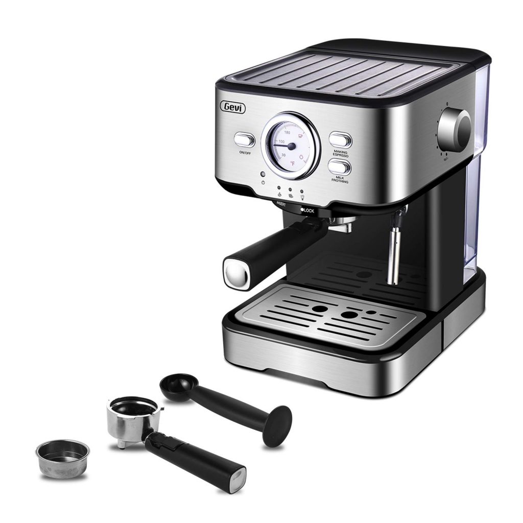 Gevi Espresso Machine 15 Bar Coffee Machine